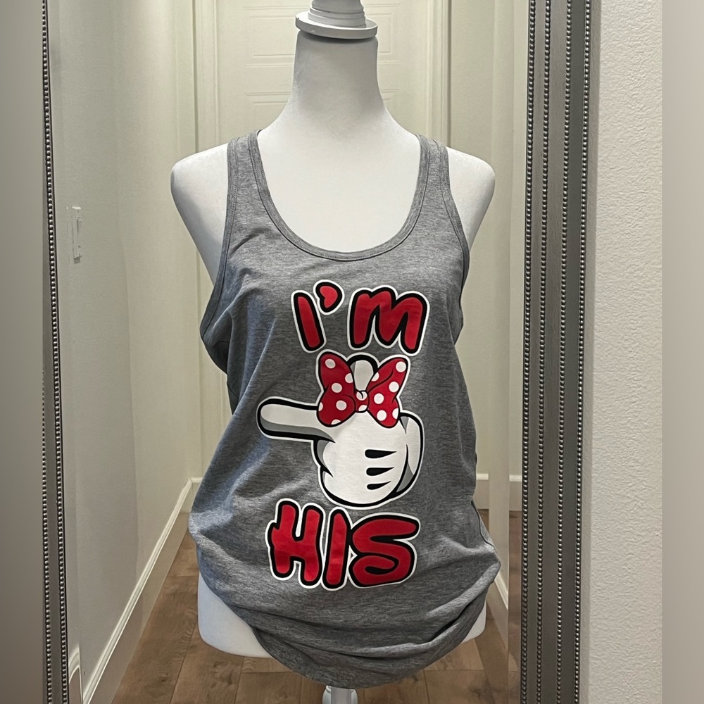 “I’m His” Disney tank (Not Disney brand) M NWOT